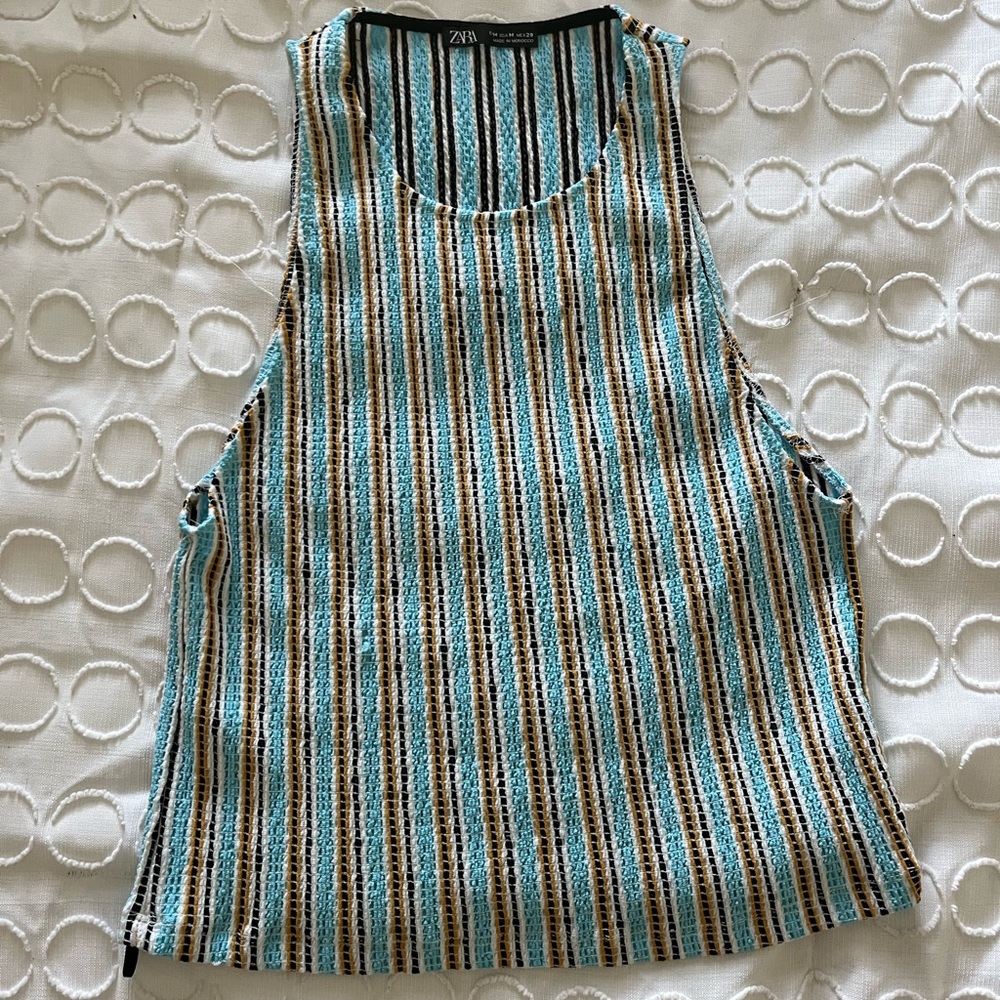 Stretchy zara crop top